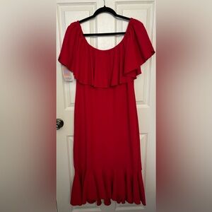 NWT 2X off the shoulder, mermaid dress